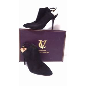 Vince Camuto Signature Amalfi Ankle Strap Booties Boots Sz 7.5 black